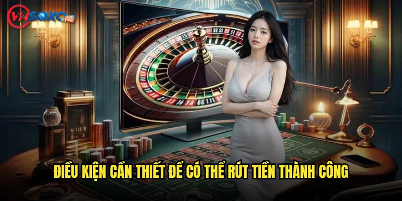 Điều kiện cần thiết để có thể rút tiền thành công